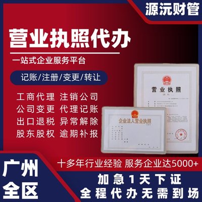 广州白云区代理做账与代办服务 专业助力企业高效运营